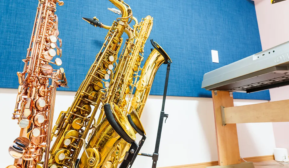 手ぶらでも大丈夫！楽器レンタル対応