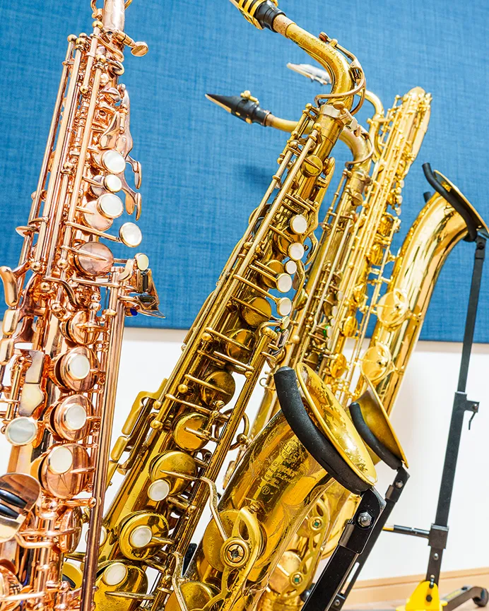 手ぶらでも大丈夫！楽器レンタル対応